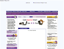 Tablet Screenshot of caini-pisici.com